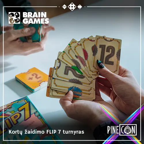 FLIP 7 turnyras